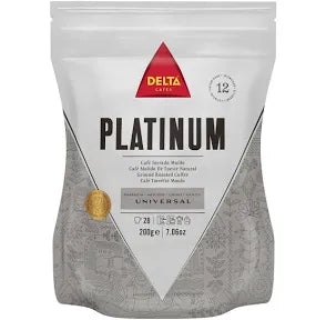 Delta Platinum Ground Coffee 250g