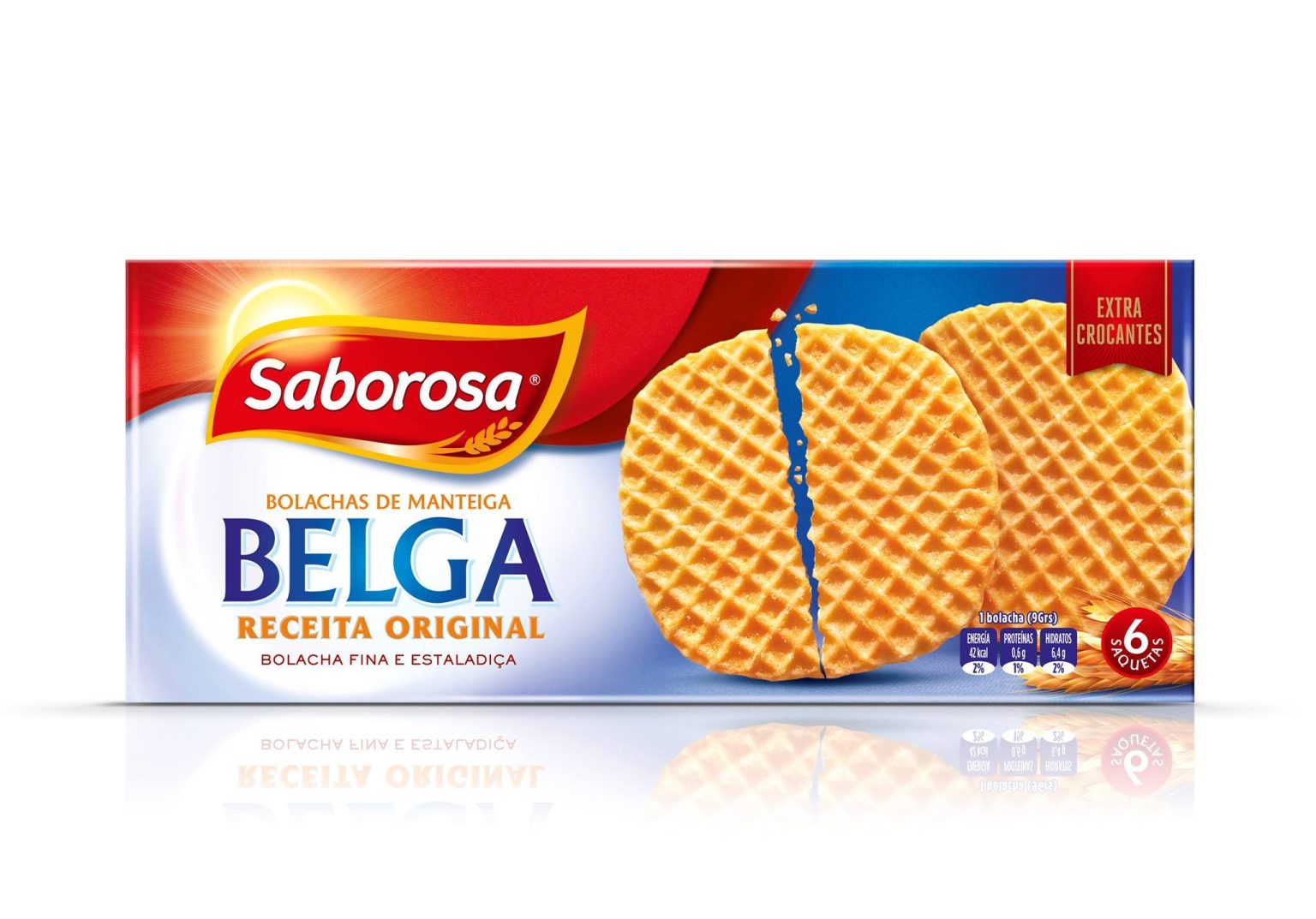 Saborosa Belgas Buttered Biscuits 220g